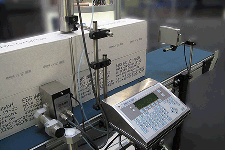 EBS1500在線大字符噴碼機,迎合工業智能化,推動產品技術全面升級